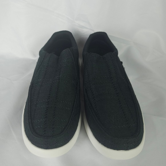 NIB Orthocomfoot Slip-On Orthotic Shoes Women US 11 Black Plaid Comfort Insoles - Picture 4 of 7